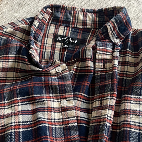 Flannel JCrew button down - Picture 2 of 2